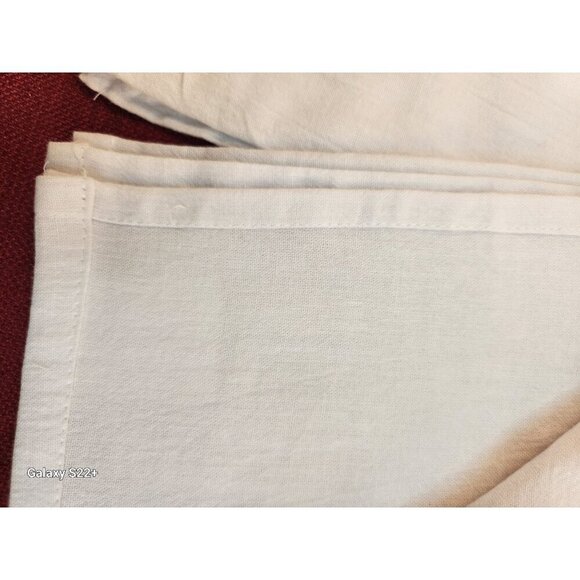 Duck Farm Country Outhouse Kitchen Cotton Tea Towels With Red Embroidery Design - Picture 5 of 9